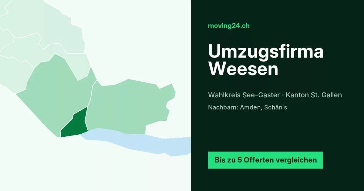 Umzugsfirma Weesen Umzugsfirma Weesen