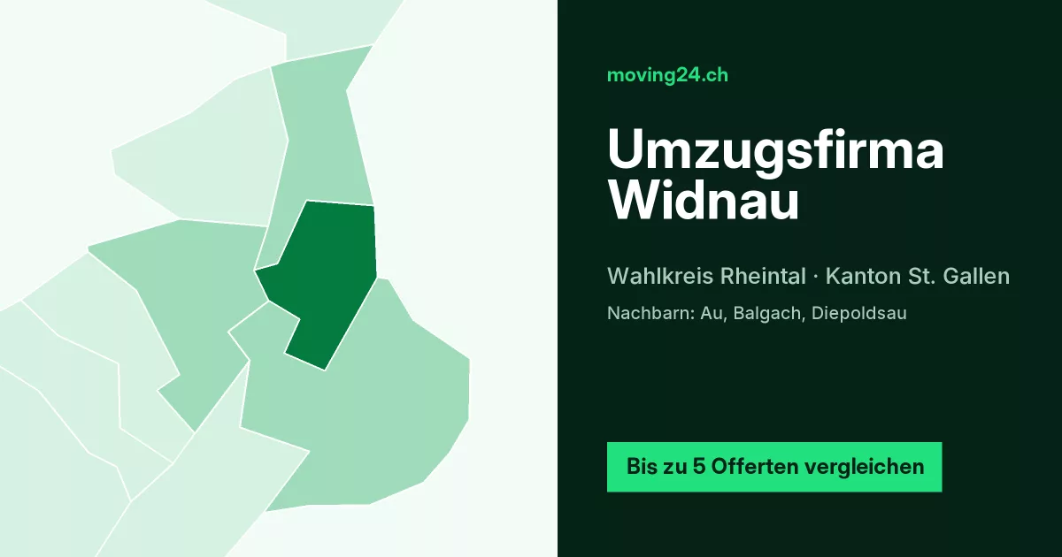 Umzugsfirma Widnau