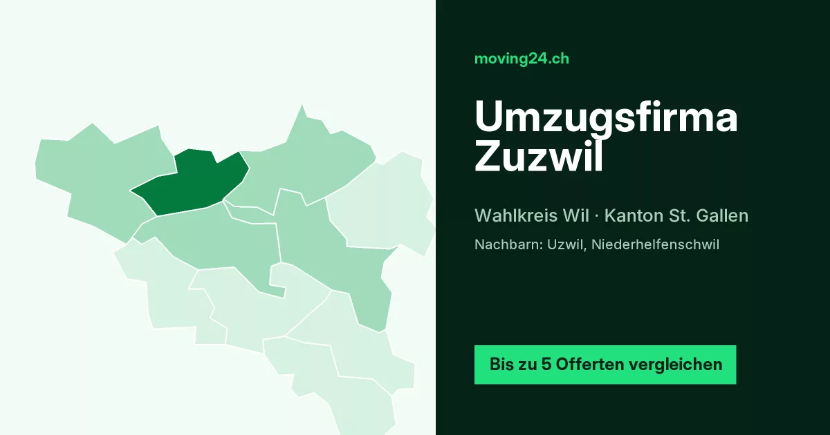 Umzugsfirma Zuzwil