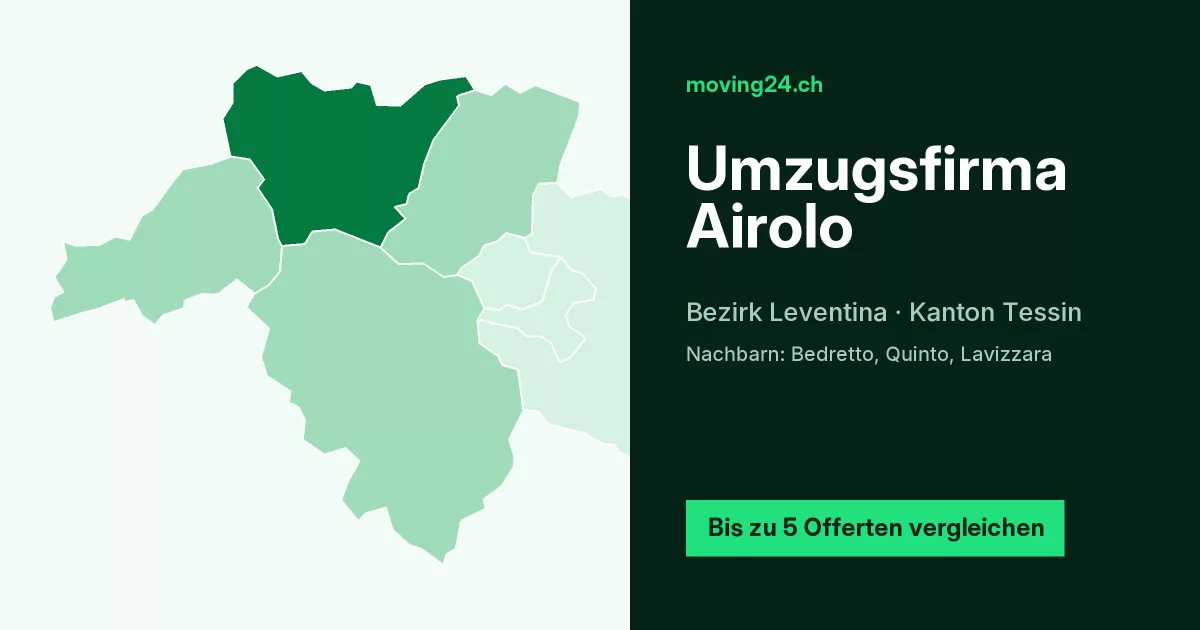 Umzugsfirma Airolo