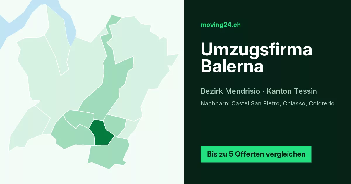 Umzugsfirma Balerna