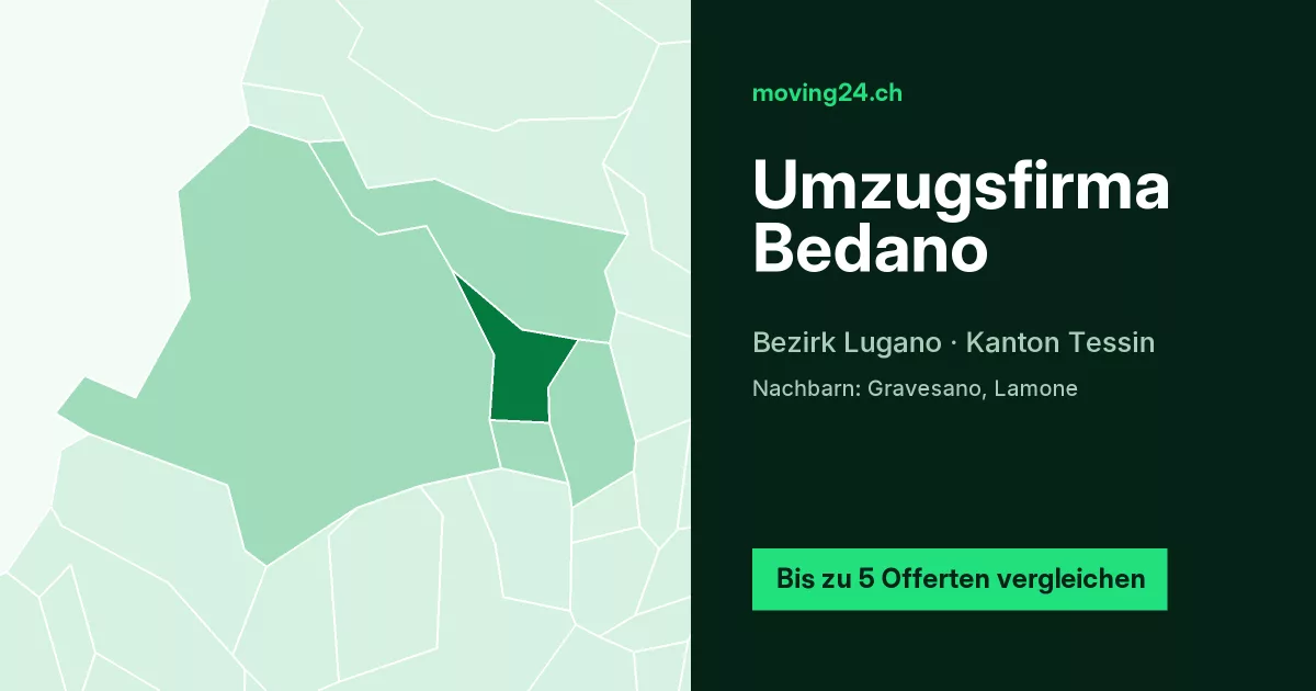 Umzugsfirma Bedano