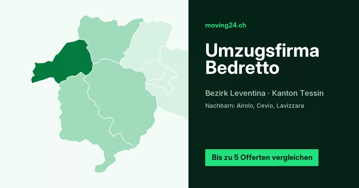 Umzugsfirma Bedretto Umzugsfirma Bedretto