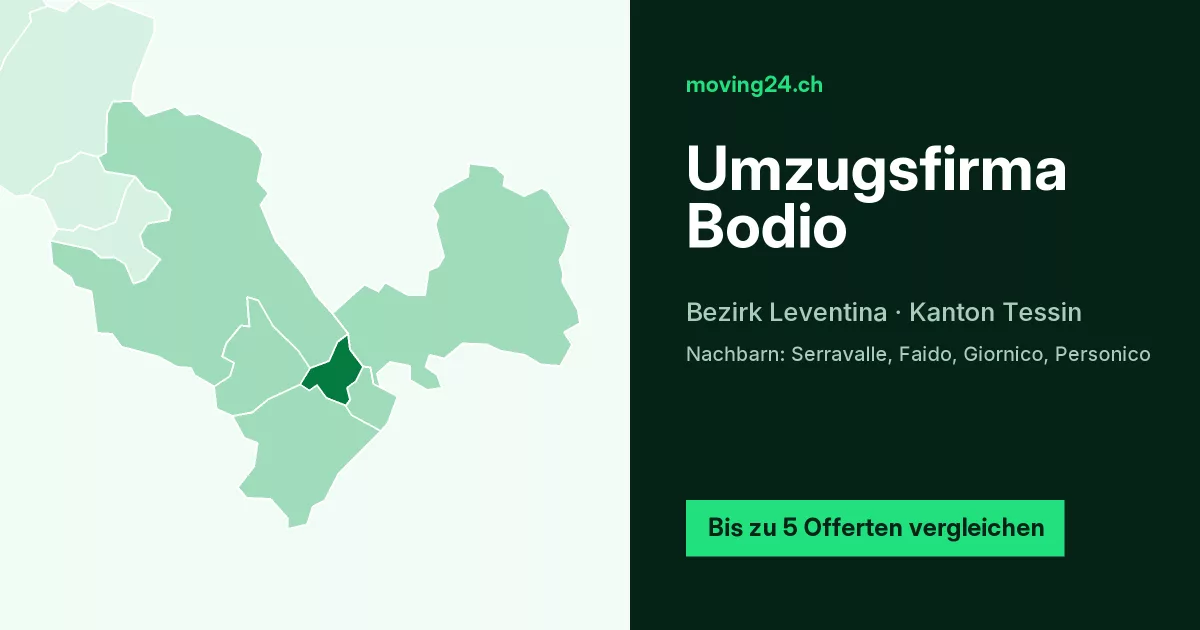 Umzugsfirma Bodio