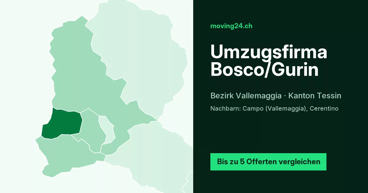 Umzugsfirma Bosco/Gurin