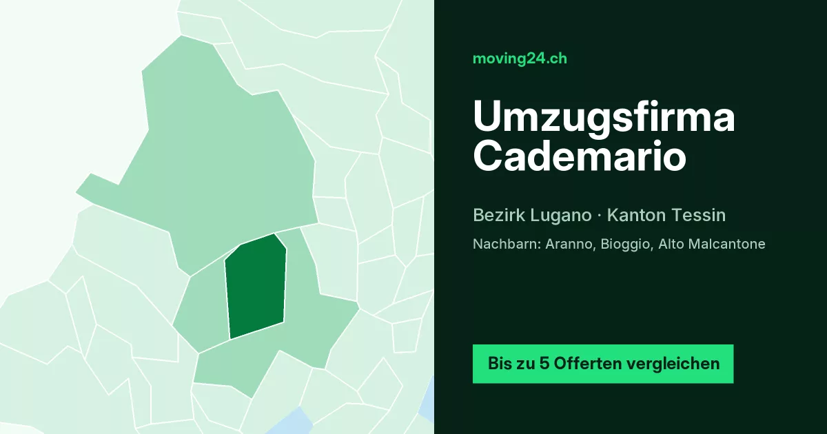 Umzugsfirma Cademario Umzugsfirma Cademario