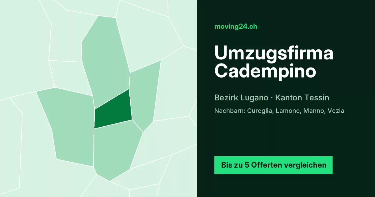Umzugsfirma Cadempino