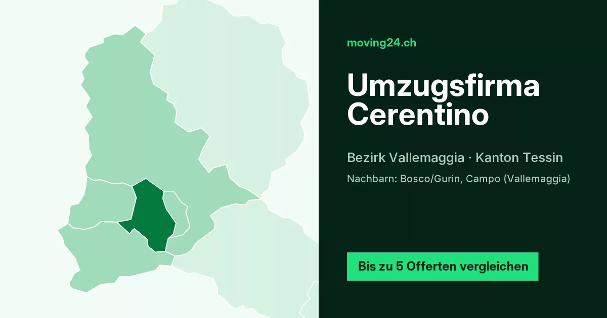 Umzugsfirma Cerentino