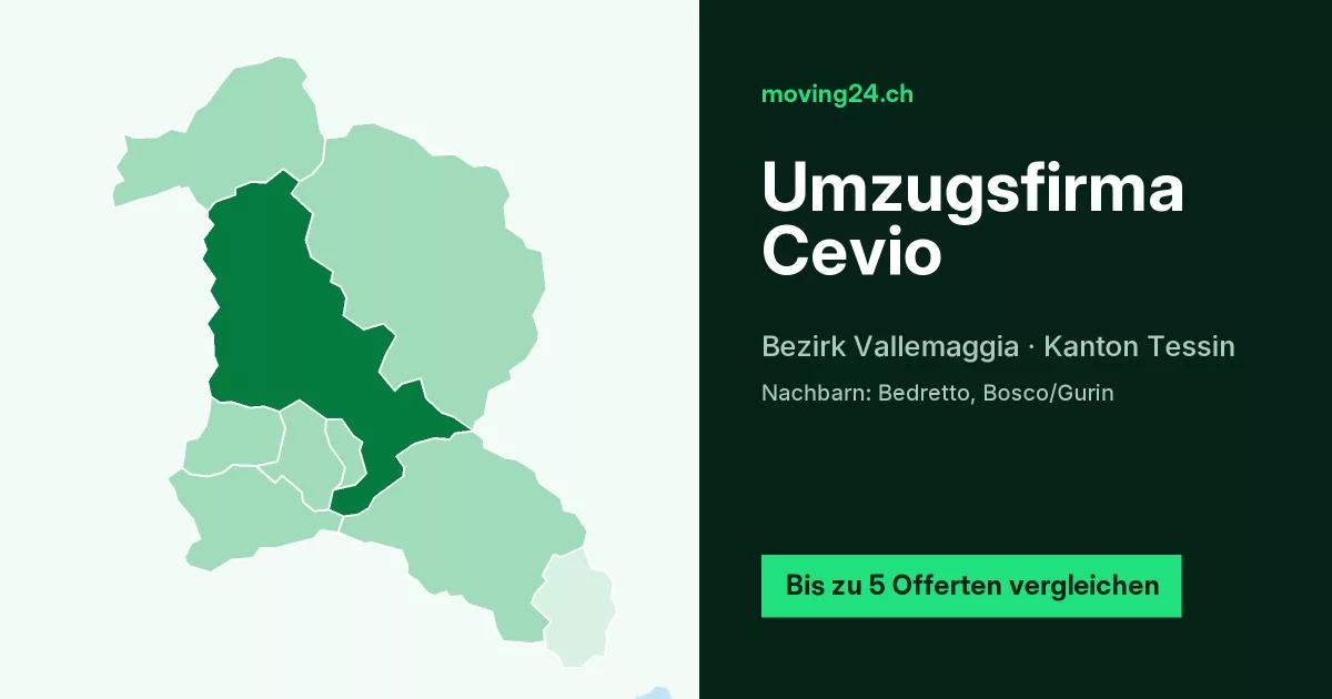 Umzugsfirma Cevio