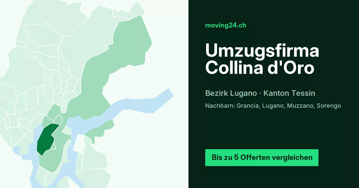 Umzugsfirma Collina d'Oro