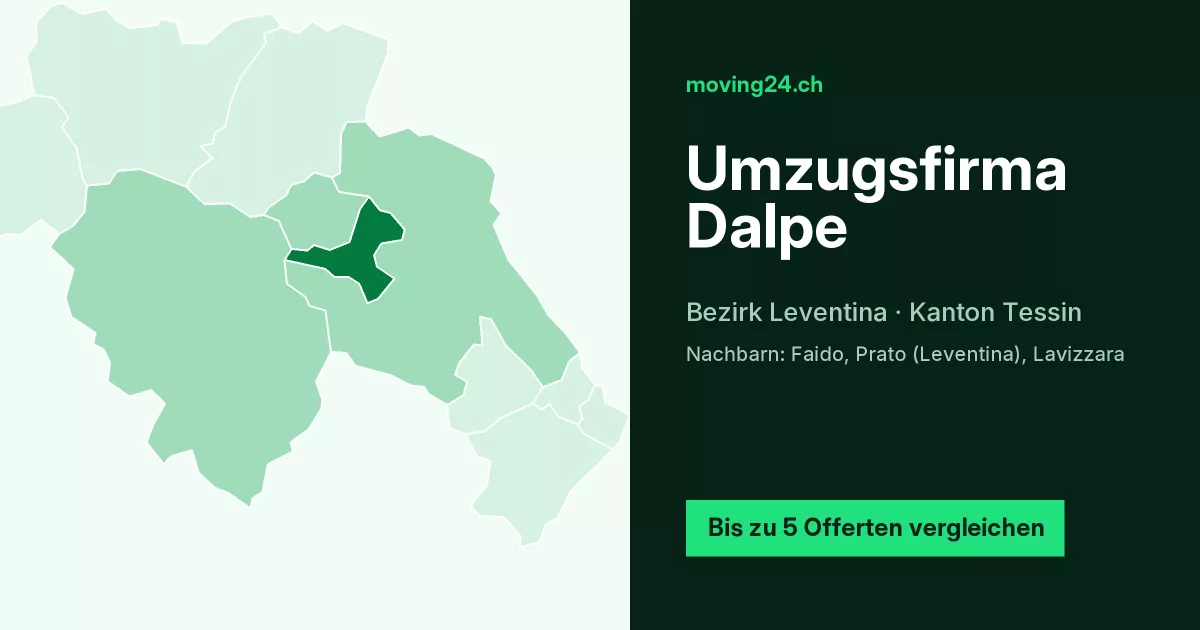 Umzugsfirma Dalpe