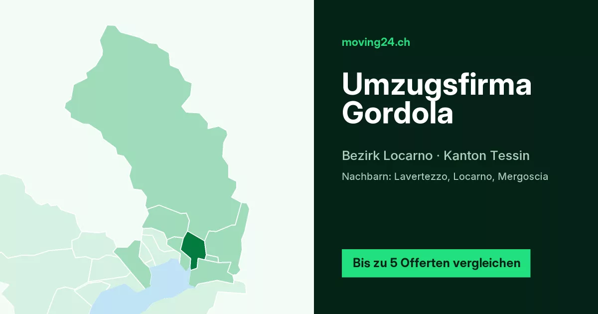 Umzugsfirma Gordola