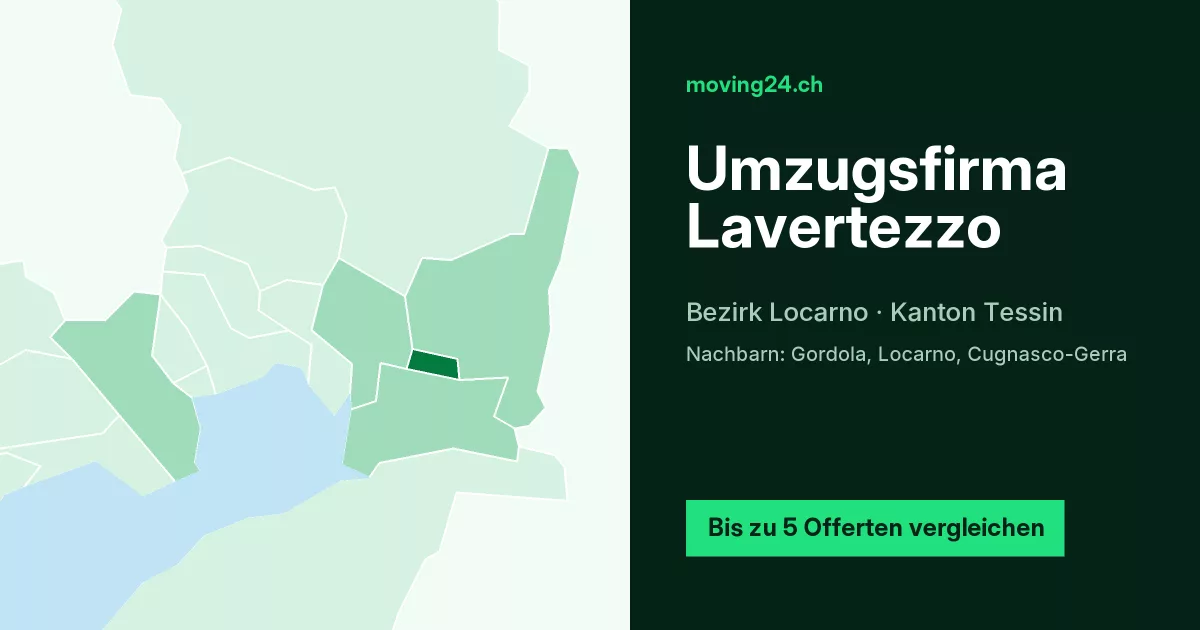 Umzugsfirma Lavertezzo Umzugsfirma Lavertezzo