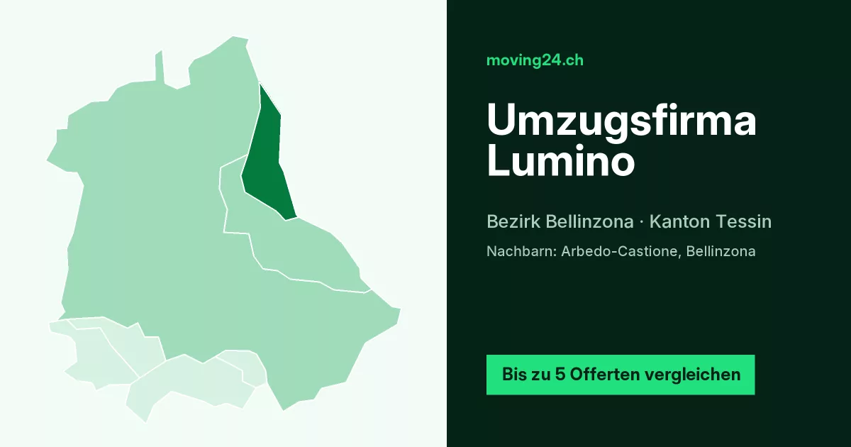 Umzugsfirma Lumino