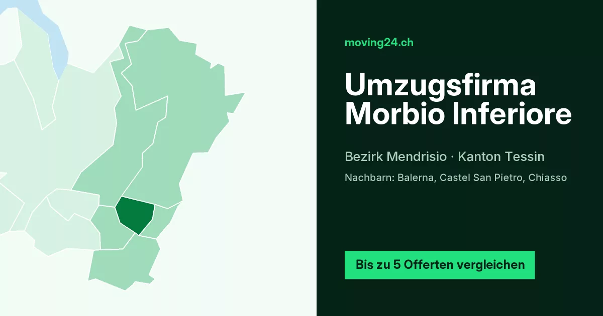 Umzugsfirma Morbio Inferiore Umzugsfirma Morbio Inferiore