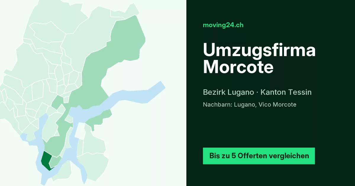 Umzugsfirma Morcote Umzugsfirma Morcote