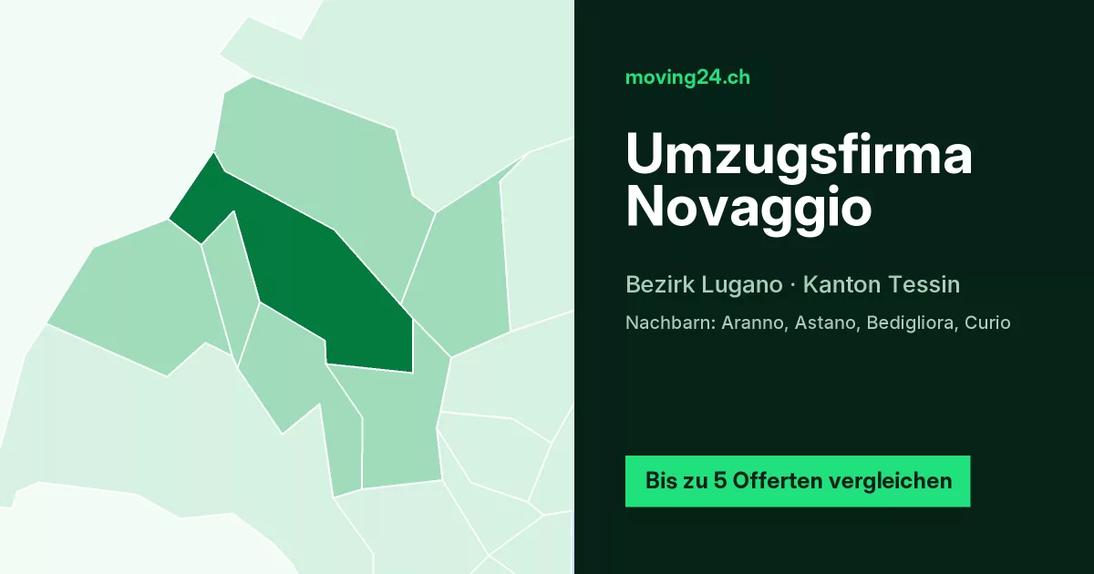 Umzugsfirma Novaggio
