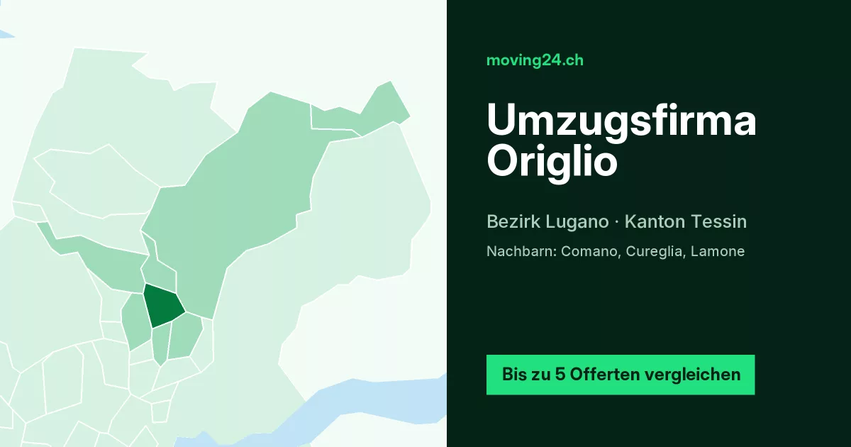 Umzugsfirma Origlio