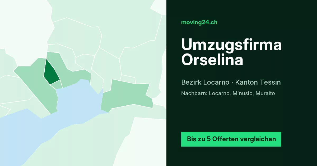Umzugsfirma Orselina