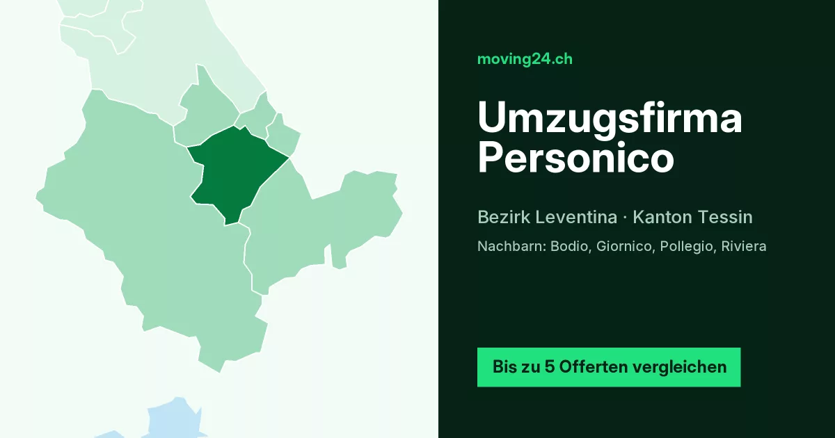 Umzugsfirma Personico