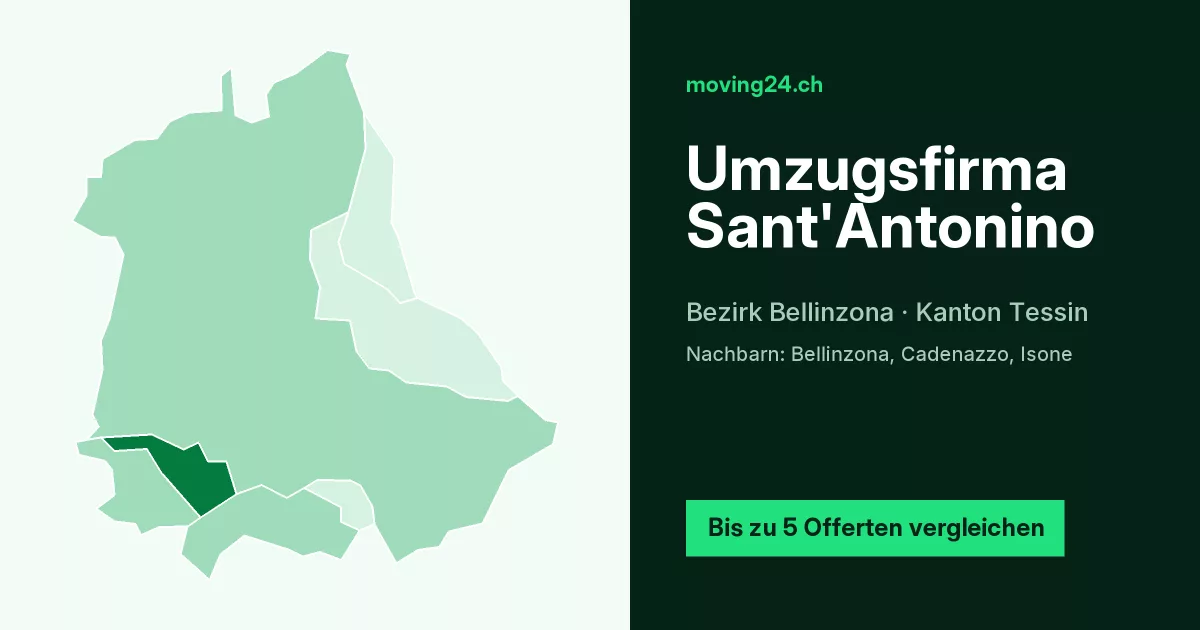 Umzugsfirma Sant'Antonino