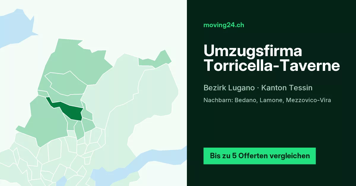 Umzugsfirma Torricella-Taverne