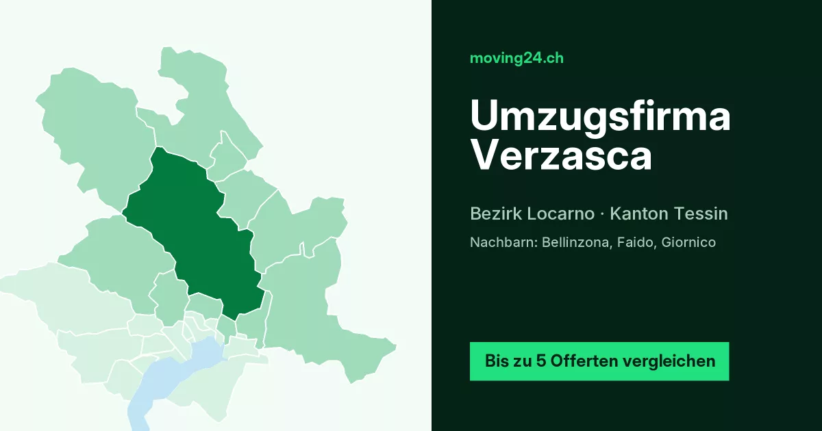 Umzugsfirma Verzasca
