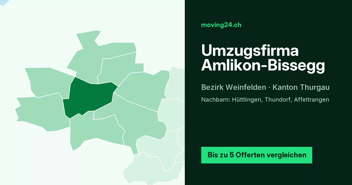 Umzugsfirma Amlikon-Bissegg