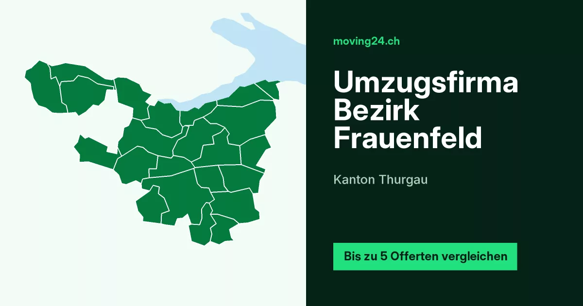 Umzugsfirma Bezirk Frauenfeld