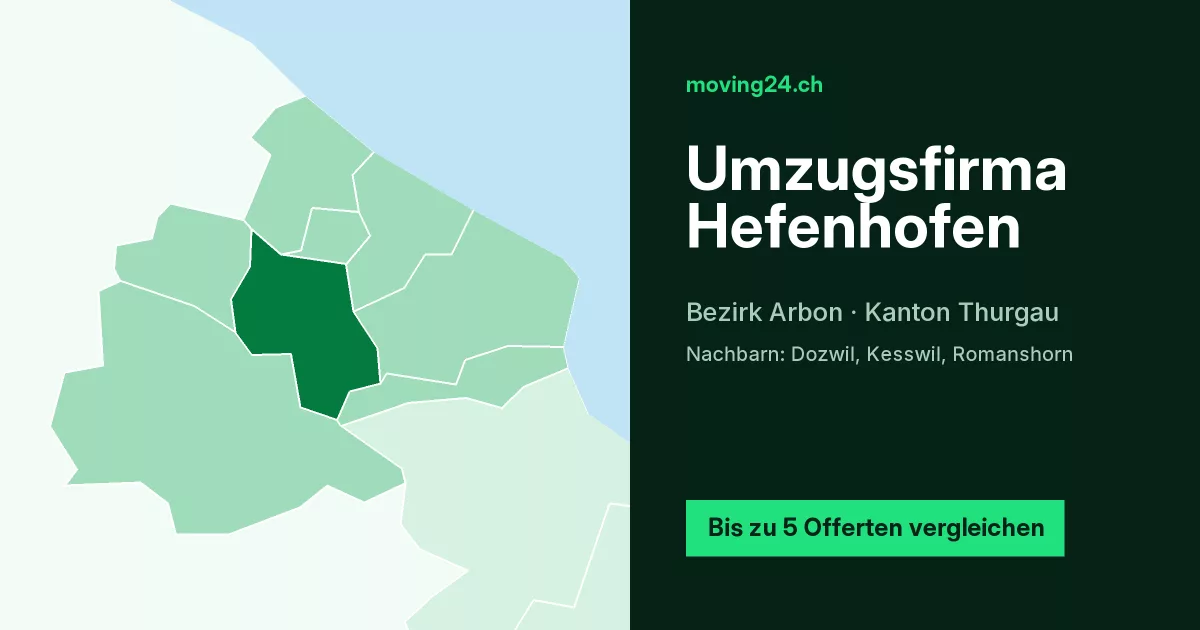 Umzugsfirma Hefenhofen