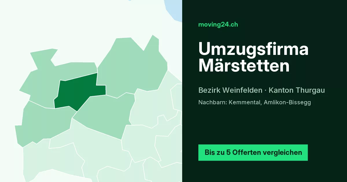 Umzugsfirma M&auml;rstetten