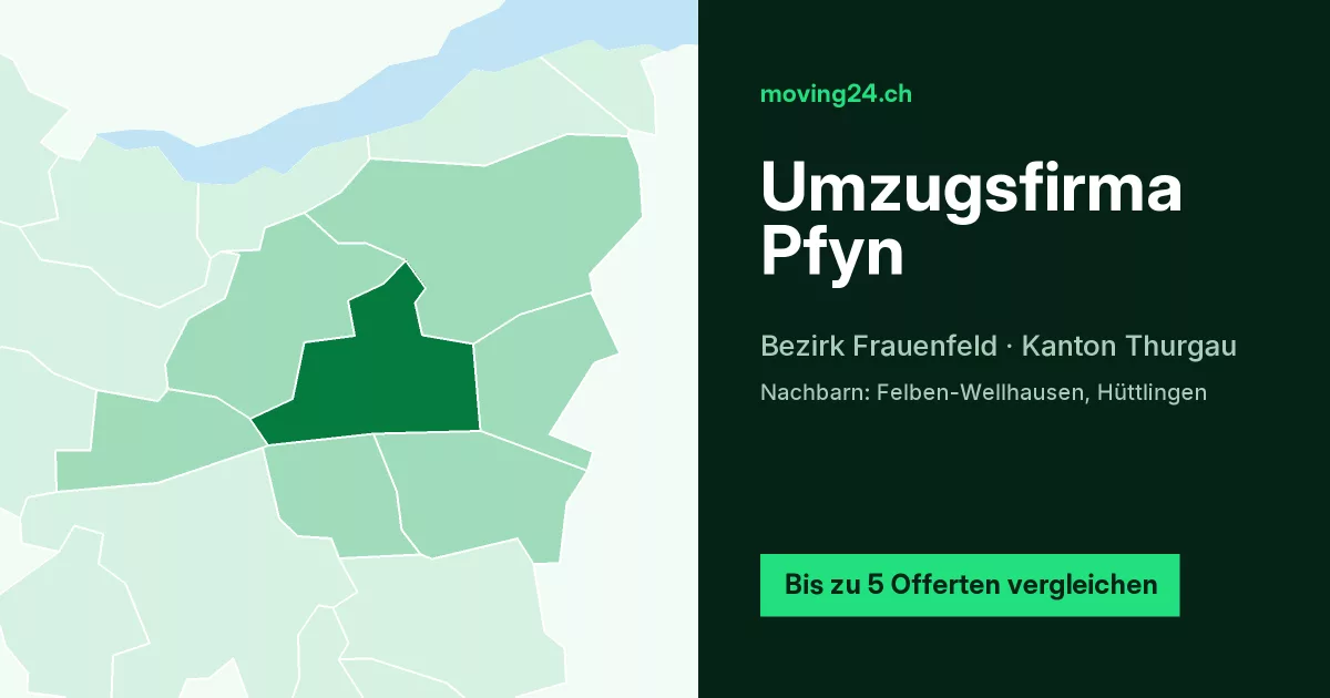 Umzugsfirma Pfyn