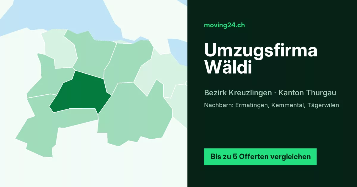 Umzugsfirma W&auml;ldi