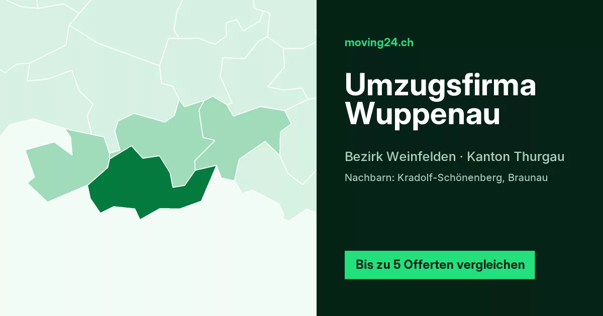 Umzugsfirma Wuppenau