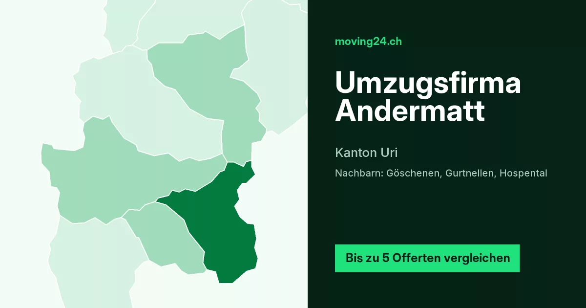 Umzugsfirma Andermatt