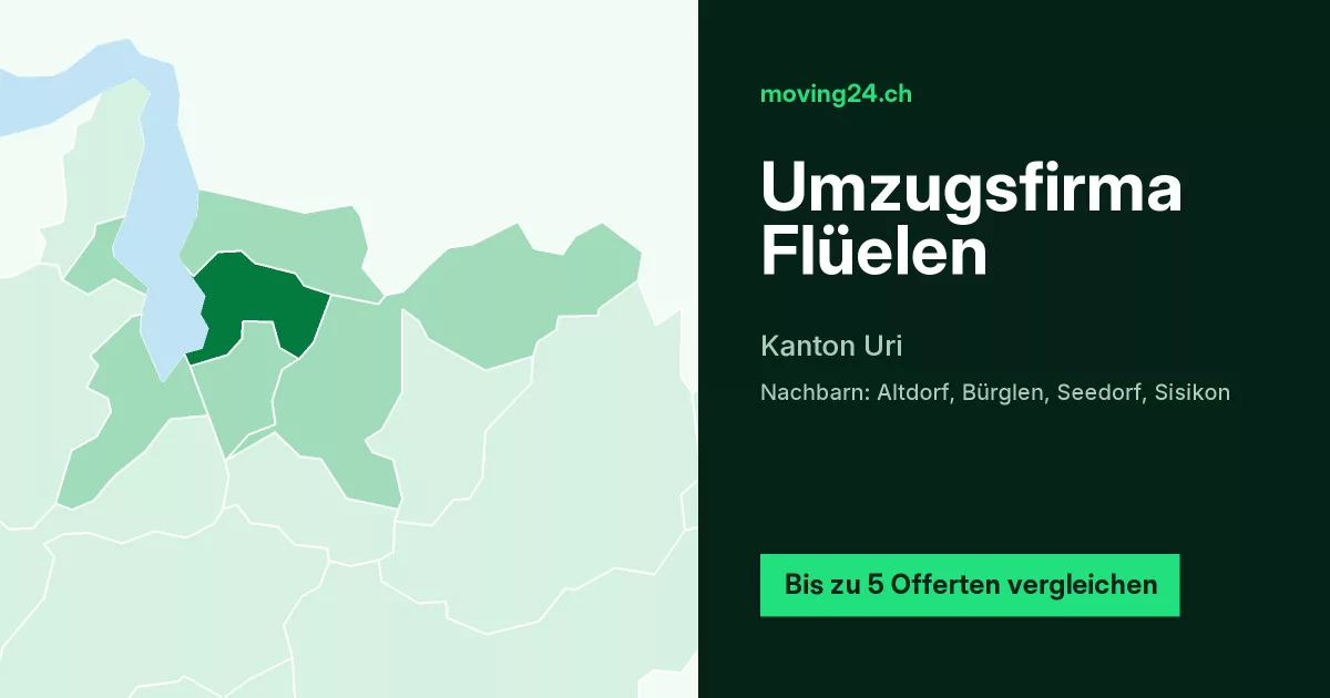 Umzugsfirma Fl&uuml;elen