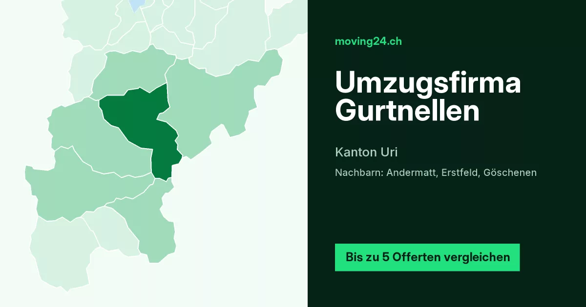 Umzugsfirma Gurtnellen