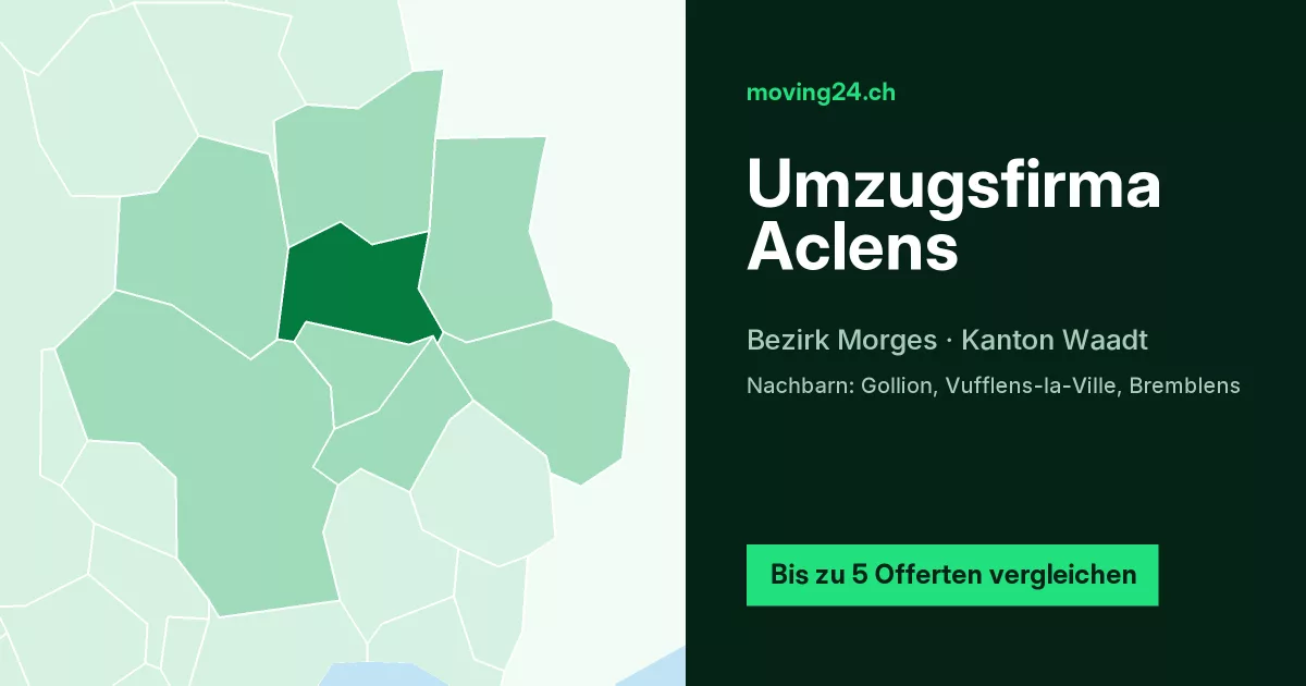 Umzugsfirma Aclens