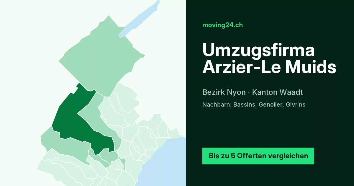 Umzugsfirma Arzier-Le Muids Umzugsfirma Arzier-Le Muids