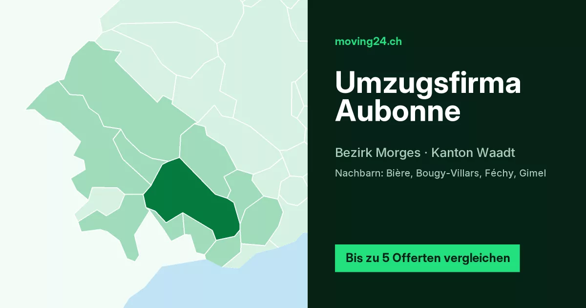 Umzugsfirma Aubonne