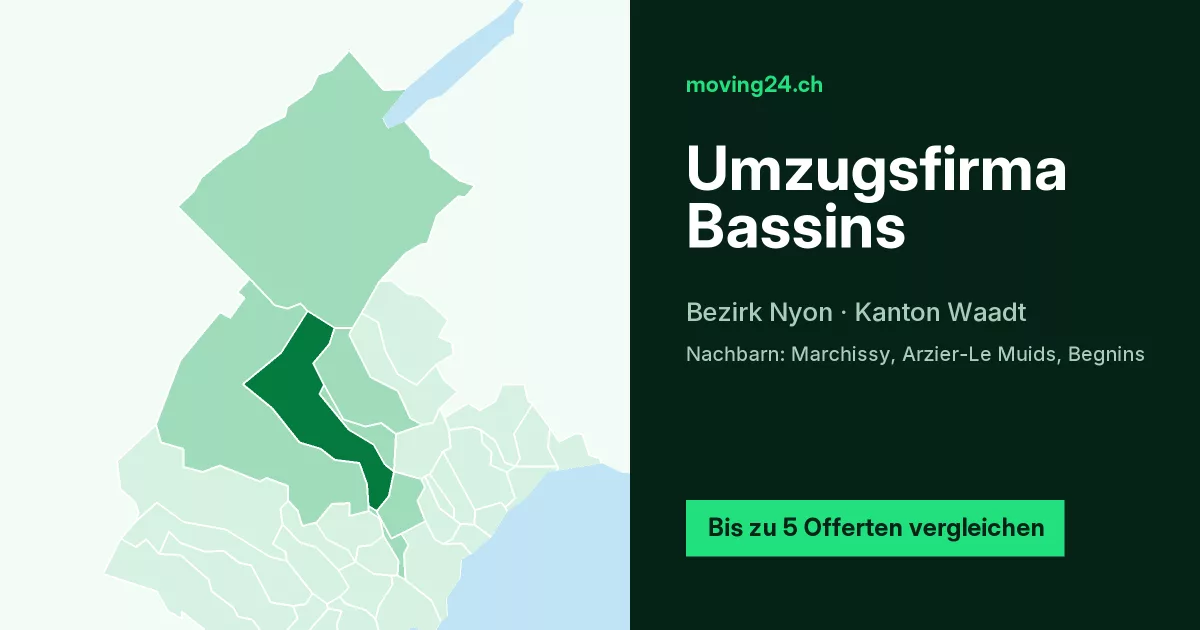 Umzugsfirma Bassins