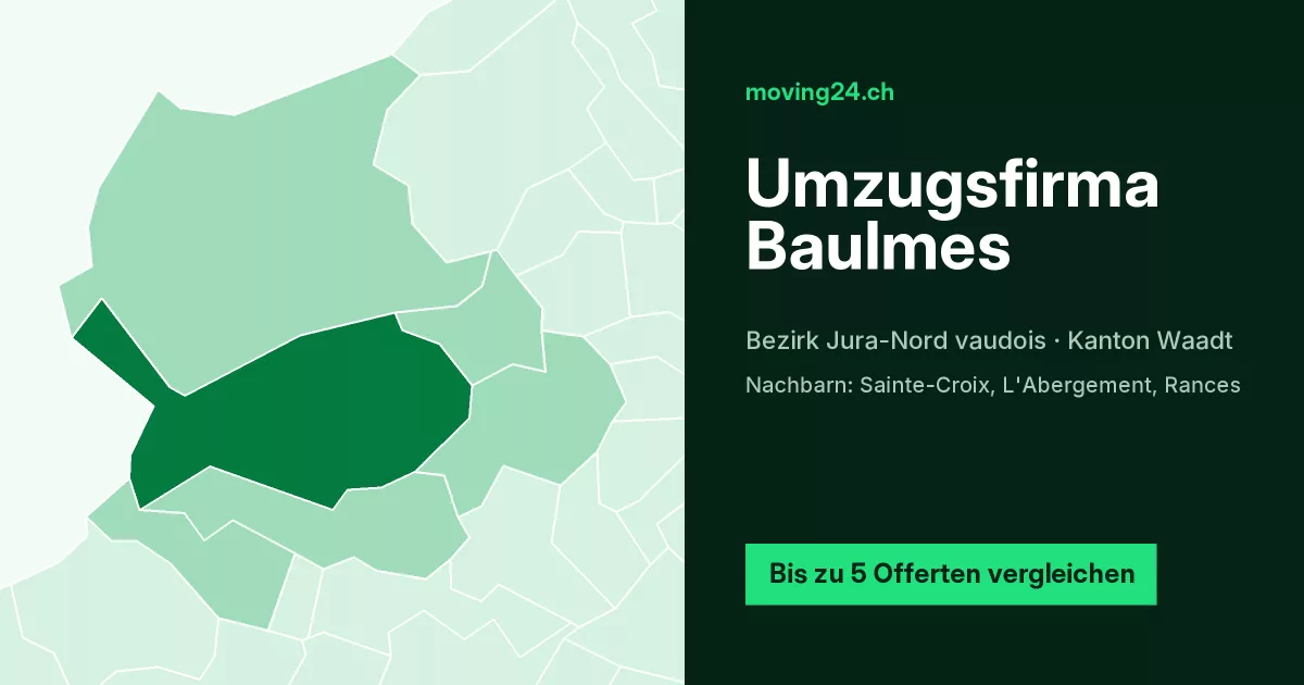 Umzugsfirma Baulmes Umzugsfirma Baulmes