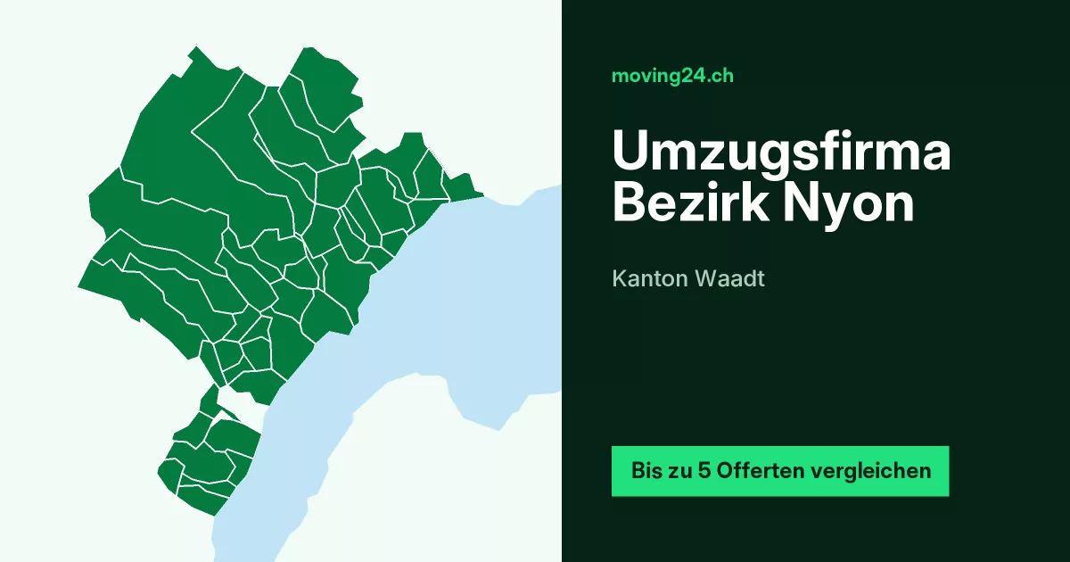 Umzugsfirma Bezirk Nyon Umzugsfirma Bezirk Nyon