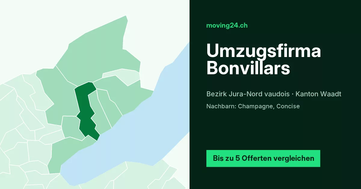 Umzugsfirma Bonvillars Umzugsfirma Bonvillars