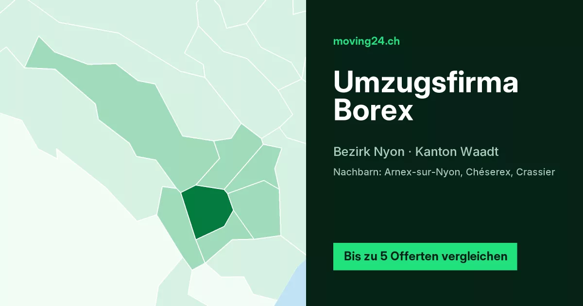 Umzugsfirma Borex