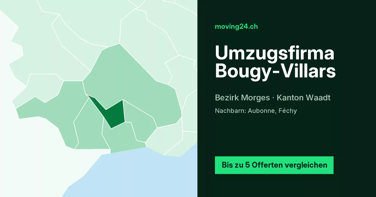 Umzugsfirma Bougy-Villars