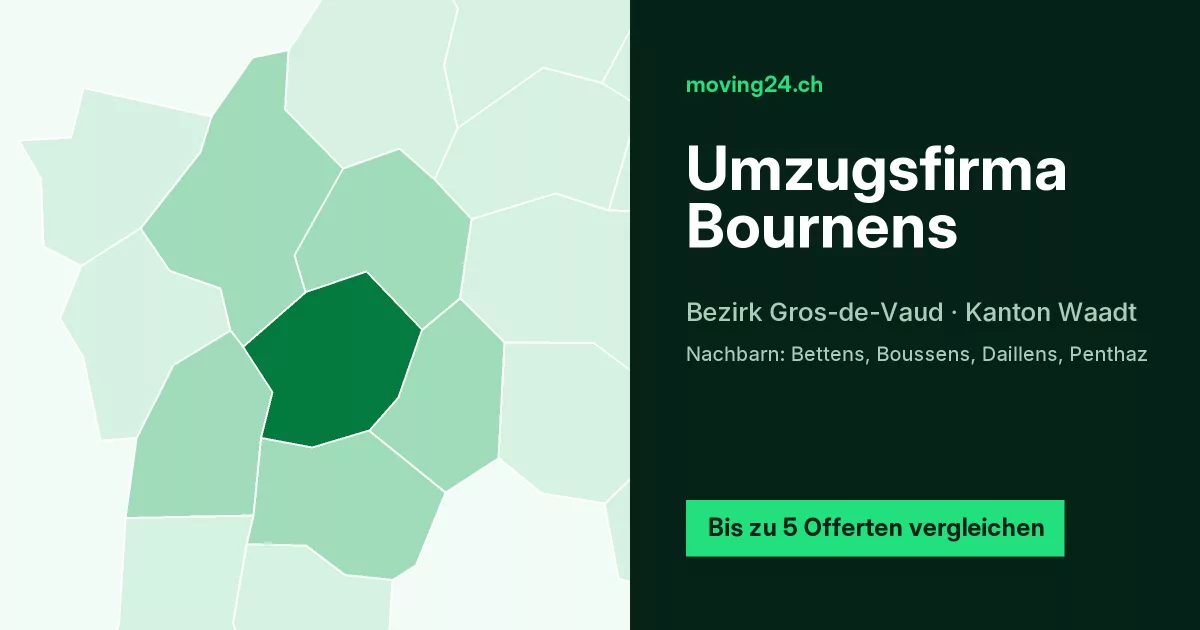 Umzugsfirma Bournens