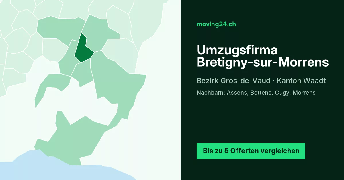 Umzugsfirma Bretigny-sur-Morrens