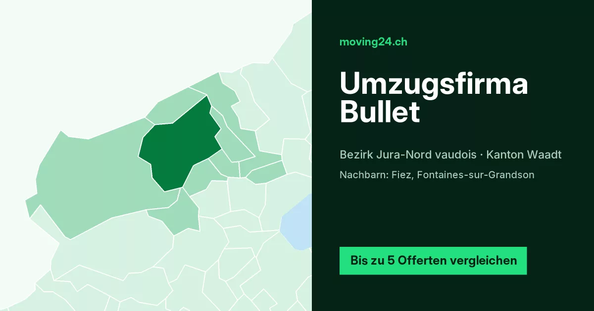 Umzugsfirma Bullet