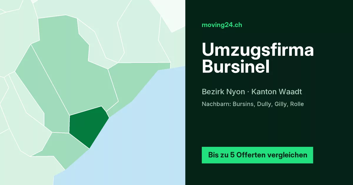 Umzugsfirma Bursinel